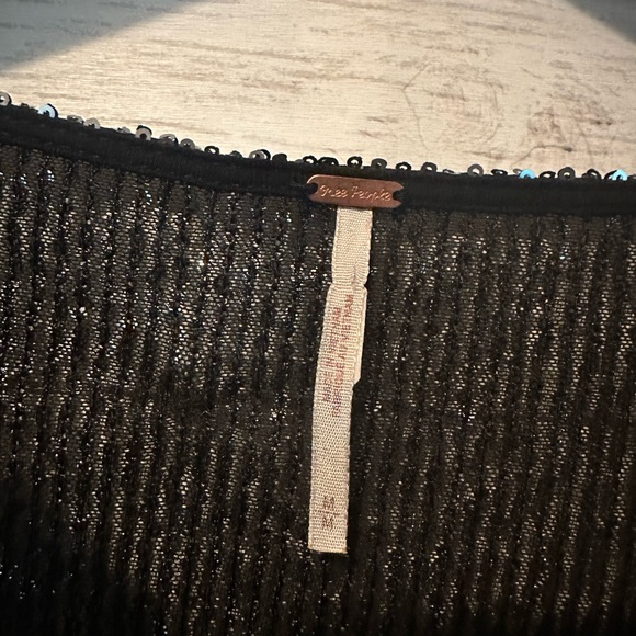 Free people Giselle Sequins minidress Black Size M - Picture 6 of 9